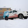 The 'Baywatch' truck earns its keep in the snow 4x4