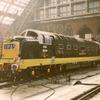 Deltic stabled at St Pancras