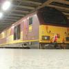 67016 on the 1Z24 02:00 St Pancras - Derby Olmpic relief train